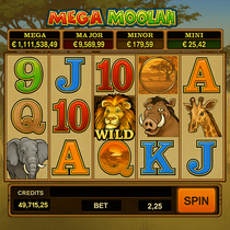 Wonaco - Mega Moolah Slot Game - Play Now