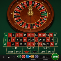 Wonaco - Roulette Galda Spēle - Eiropas Rats